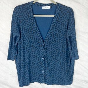 Ava Sky Hawaii Button Up Top XS